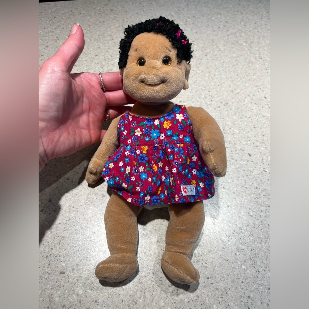 Ty cutie 1999 Plush Doll with Floral Dress